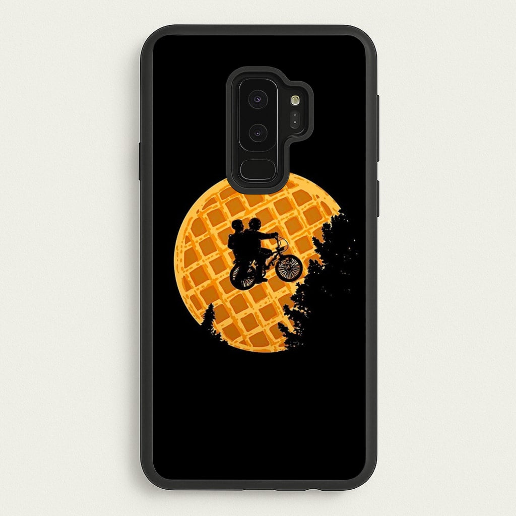 Eggo Moon - Stranger Things Phone Case for Galaxy S9 Plus