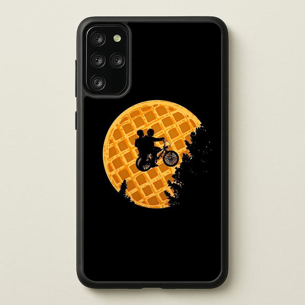 Eggo Moon - Stranger Things Phone Case for Galaxy S20 Plus
