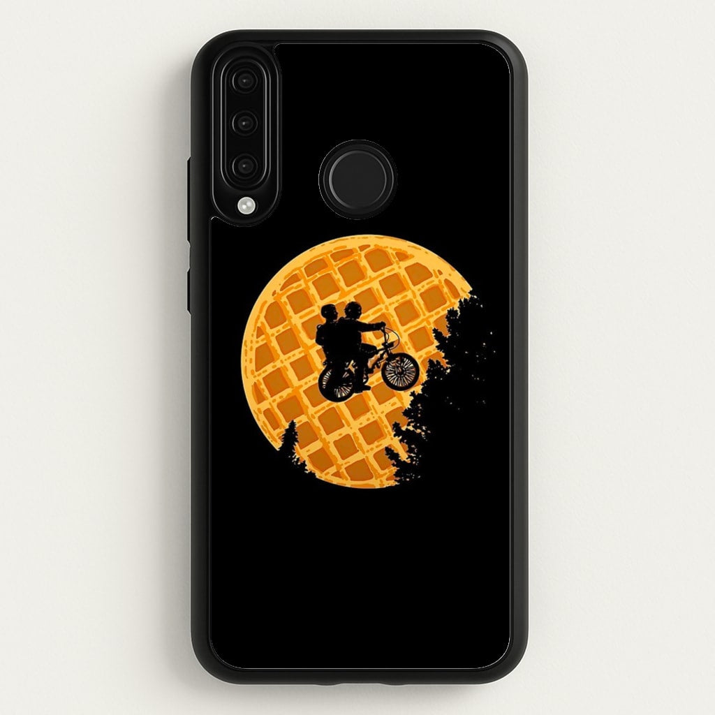 Eggo Moon - Stranger Things Phone Case for Huawei P30 Lite