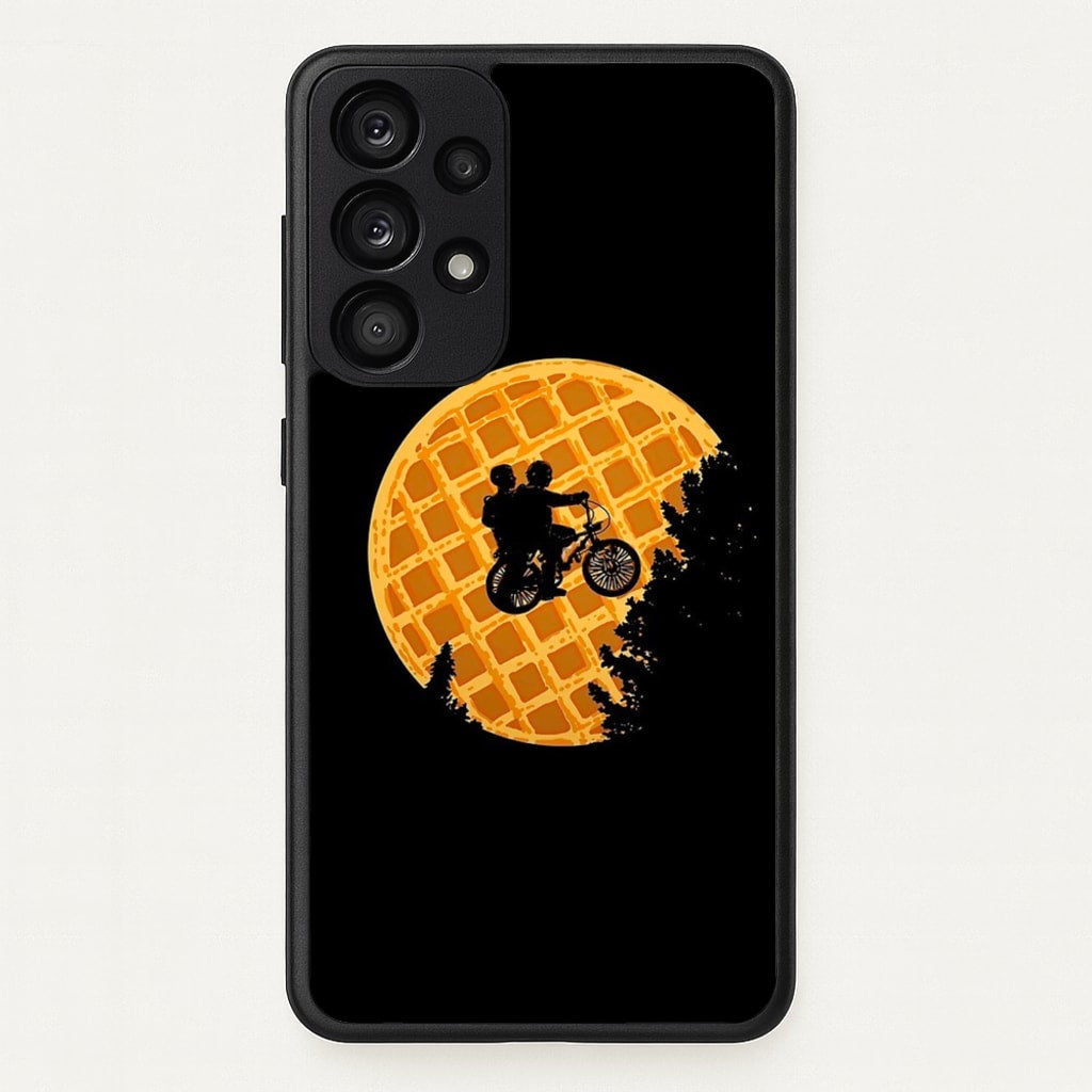 Eggo Moon - Stranger Things Phone Case for Galaxy A53