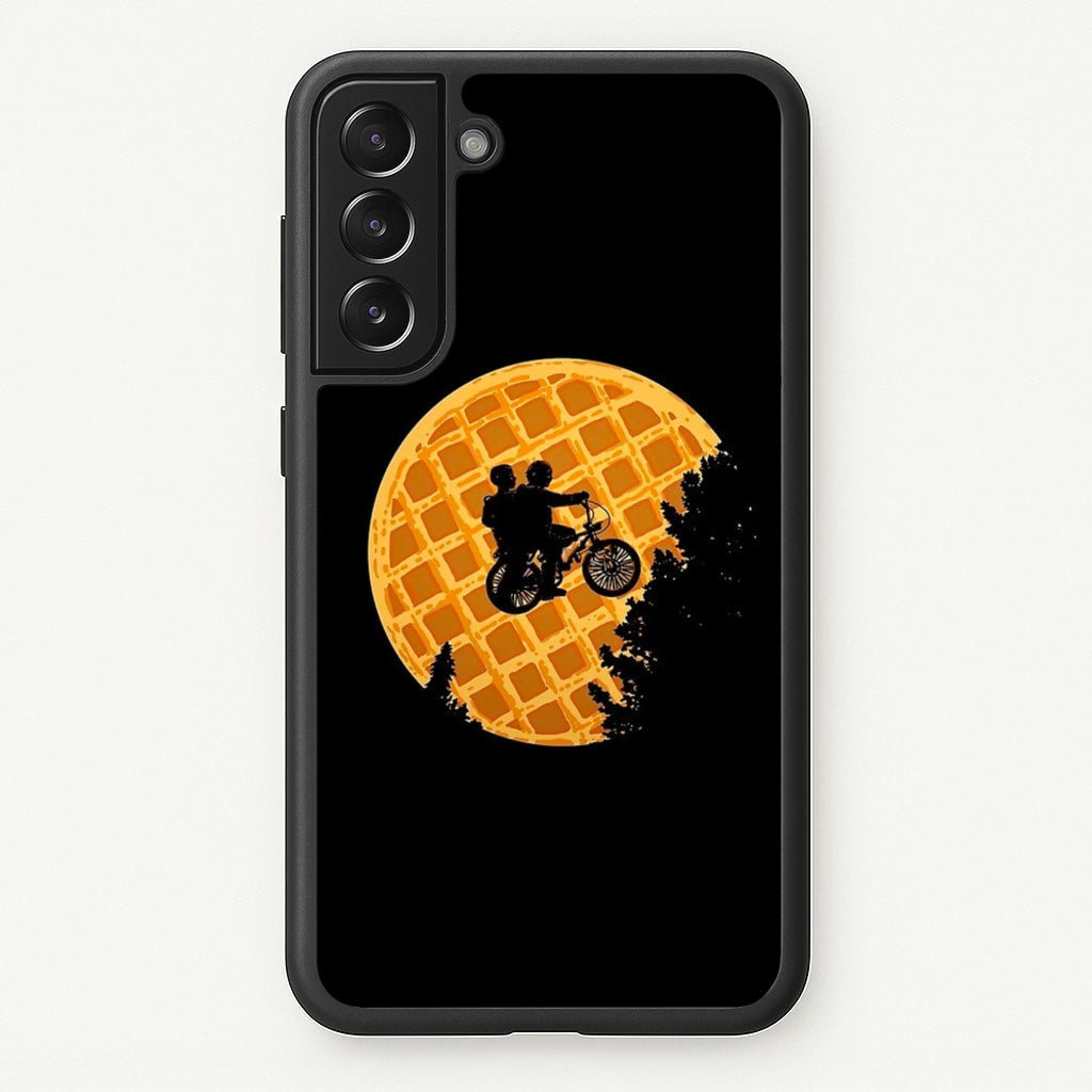 Eggo Moon - Stranger Things Phone Case for Galaxy S21FE