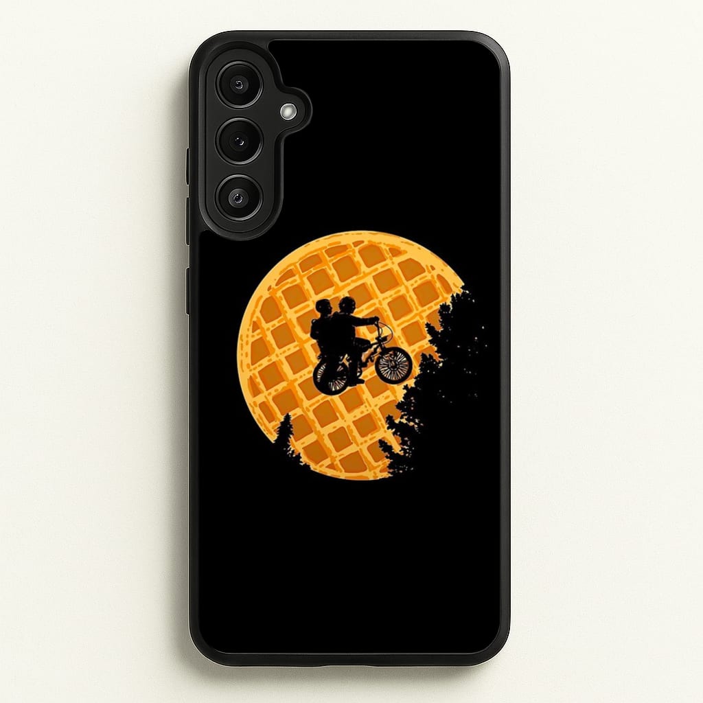 Eggo Moon - Stranger Things Phone Case for Galaxy A34