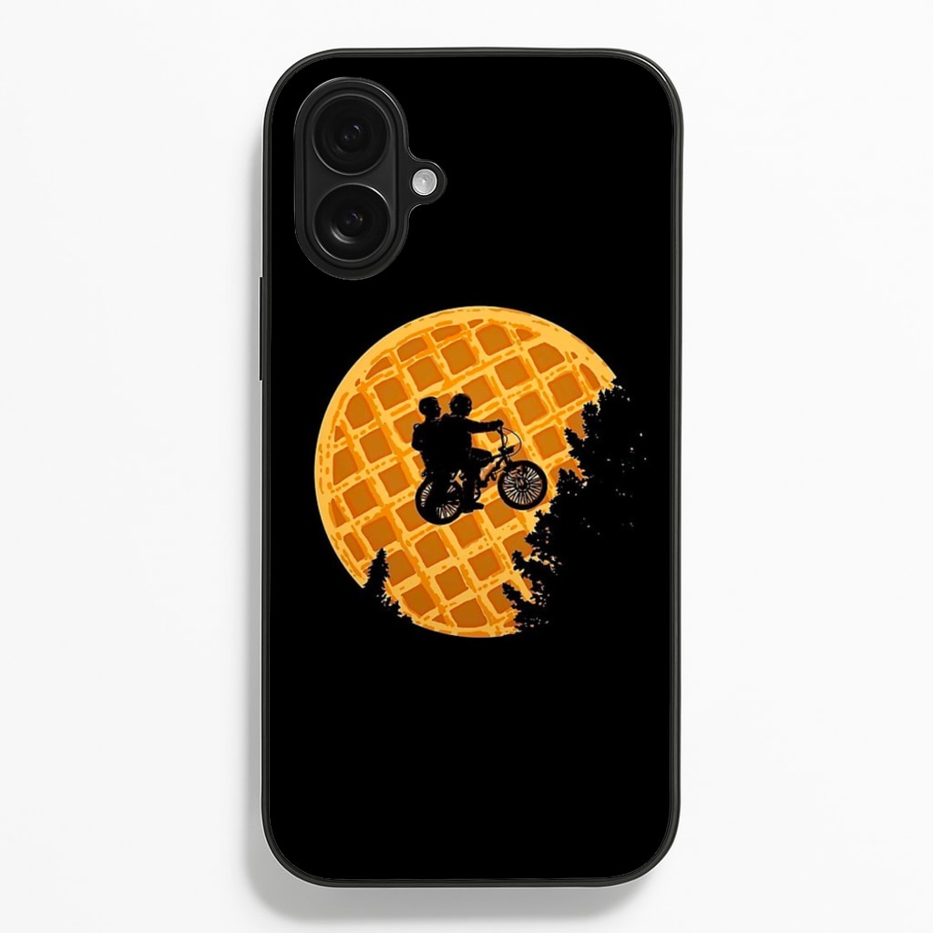 Eggo Moon - Stranger Things Phone Case for iPhone 16 Plus