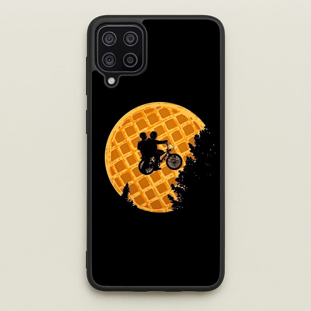 Eggo Moon - Stranger Things Phone Case for Galaxy A12