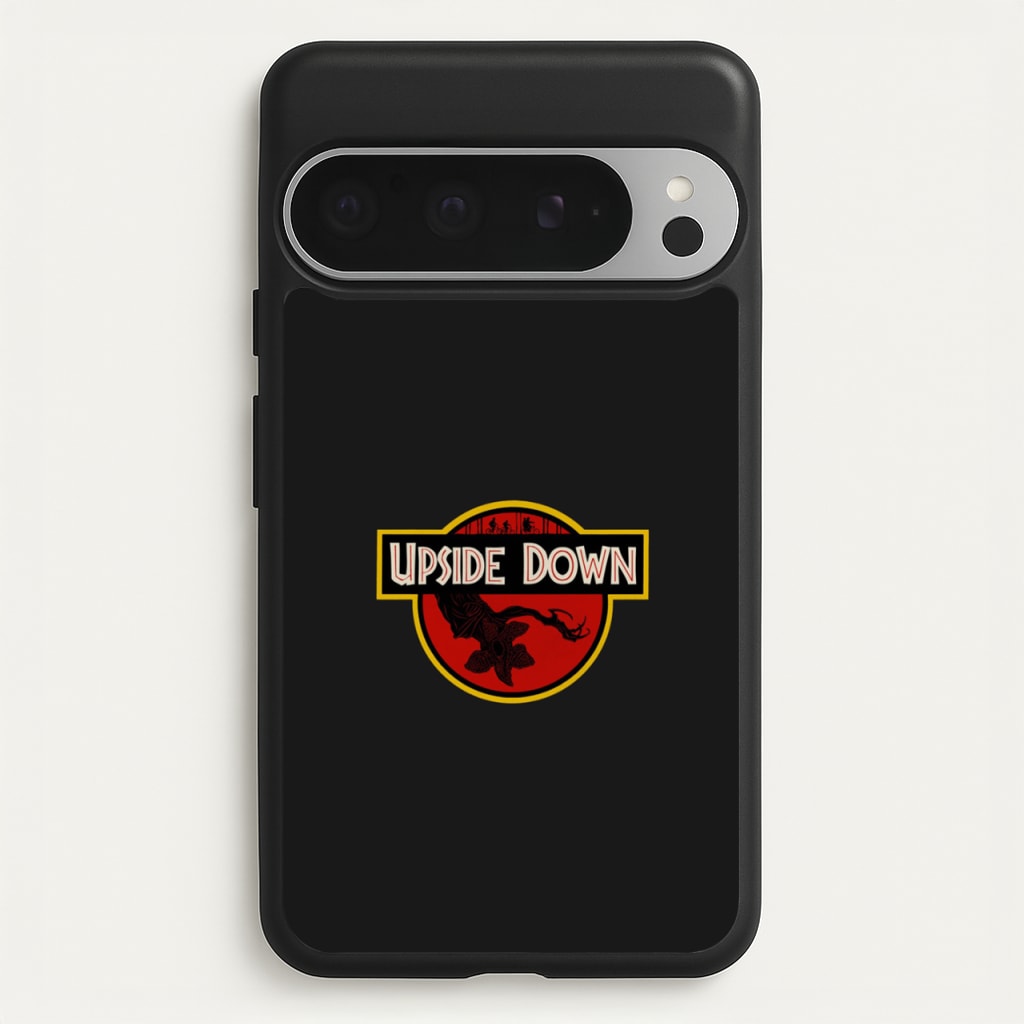 Upside Down - Jurassic Inspired Stranger - Stranger Things Phone Case for Google Pixel 9 Pro XL