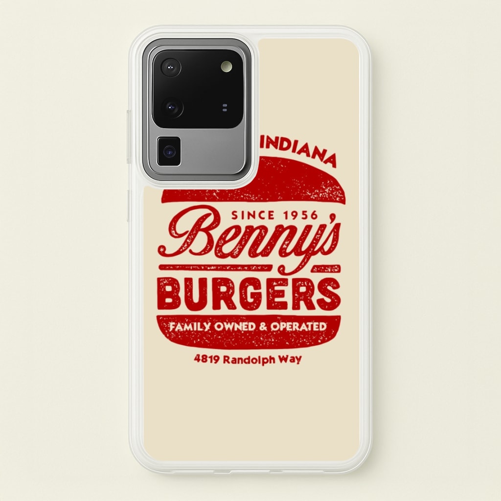 Benny's Burgers - Stranger Things Phone Case for Galaxy S20 Ultra