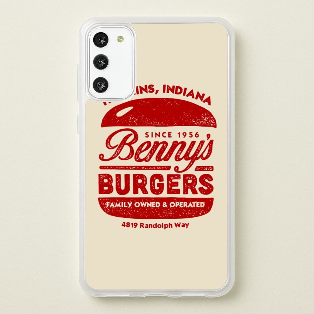 Benny's Burgers - Stranger Things Phone Case for Galaxy S20