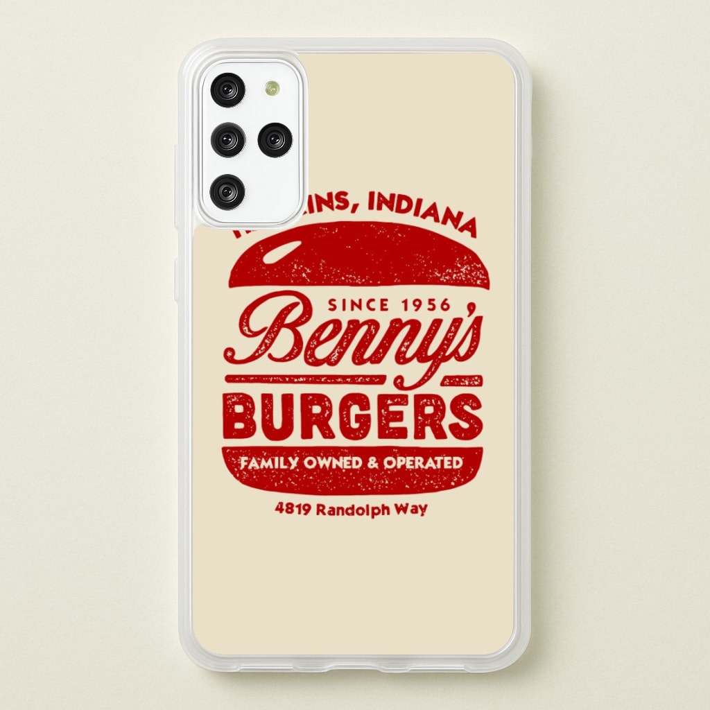 Benny's Burgers - Stranger Things Phone Case for Galaxy S20 Plus