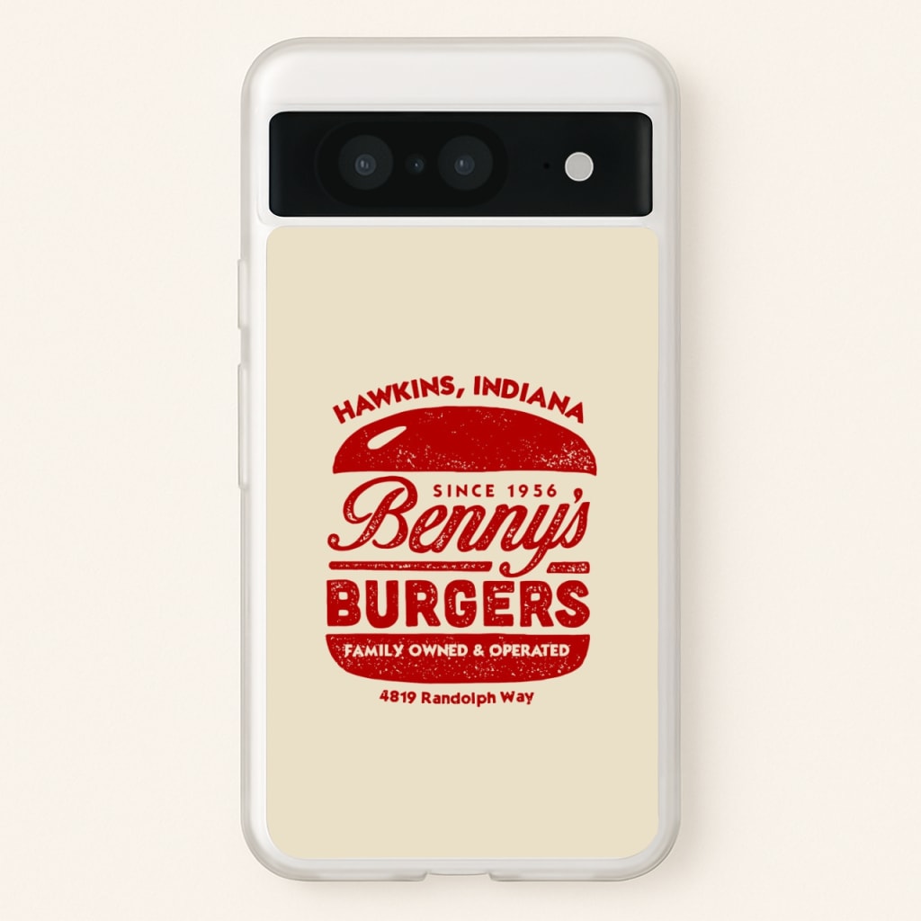 Benny's Burgers - Stranger Things Phone Case for Google Pixel 8