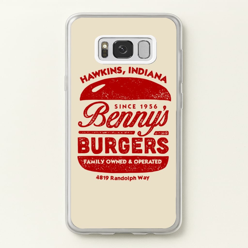 Benny's Burgers - Stranger Things Phone Case for Galaxy S8