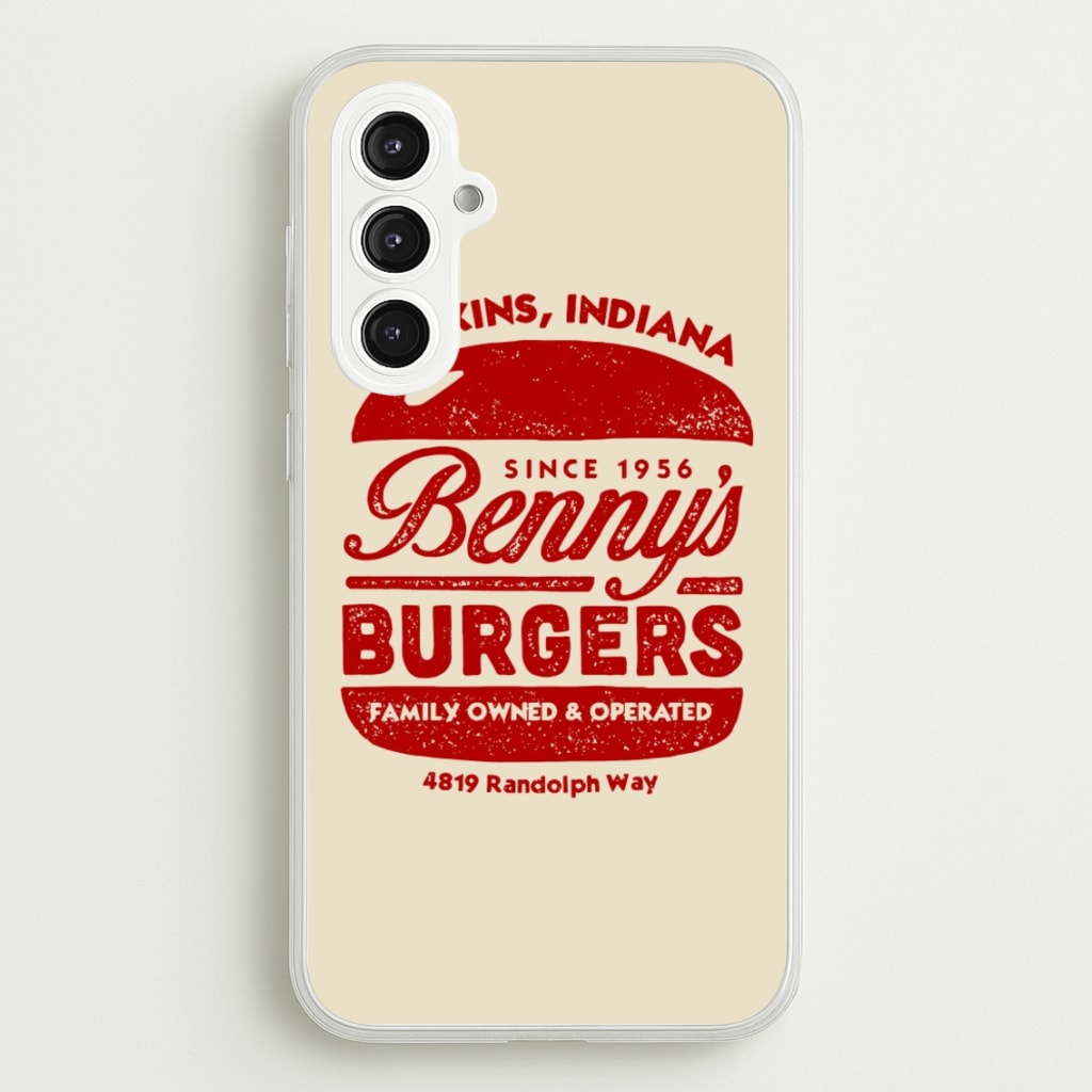 Benny's Burgers - Stranger Things Phone Case for Galaxy S23FE