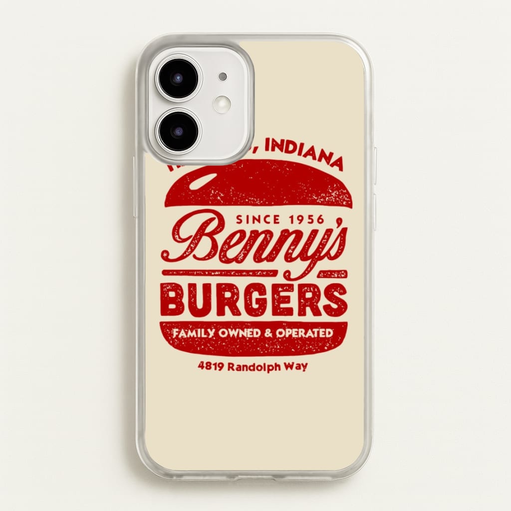 Benny's Burgers - Stranger Things Phone Case for iPhone 12 / 12 Pro