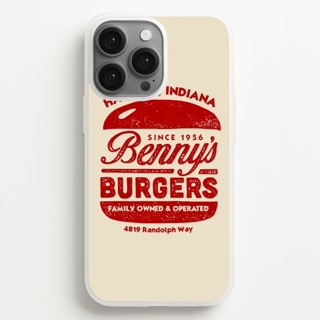 Benny's Burgers - Stranger Things Phone Case for iPhone 13 Pro Max