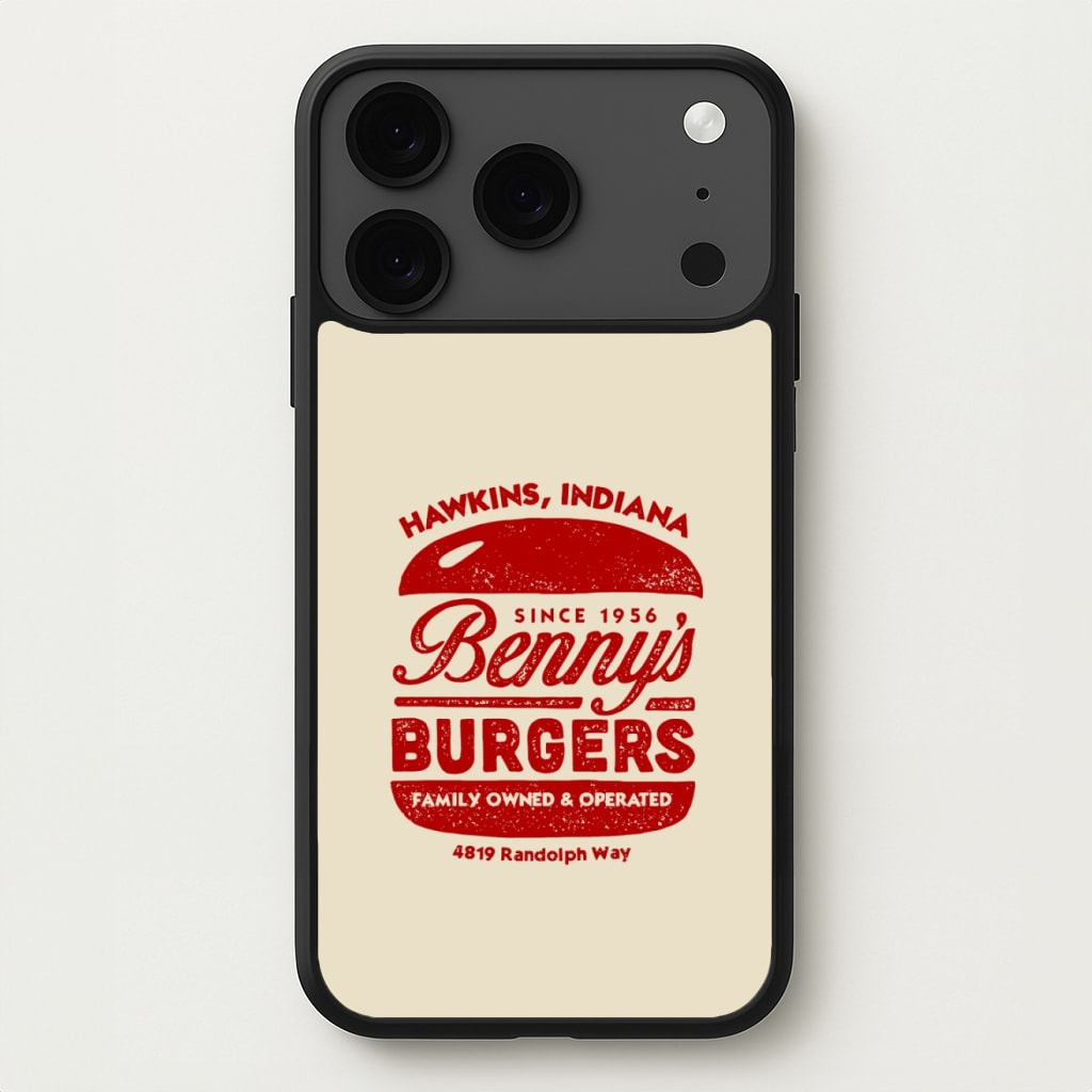 Benny's Burgers Phone Case for iPhone 17 Pro Max