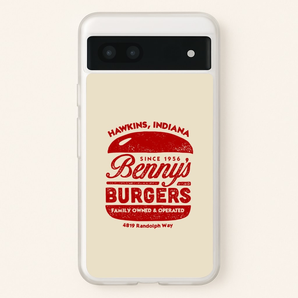 Benny's Burgers - Stranger Things Phone Case for Google Pixel 7a