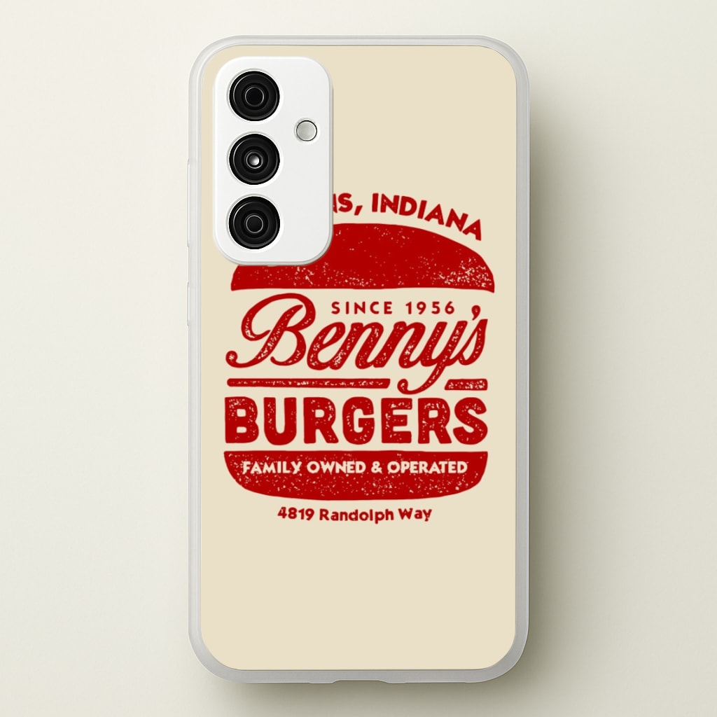 Benny's Burgers - Stranger Things Phone Case for Galaxy A35