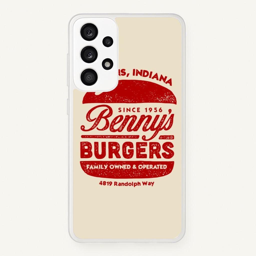 Benny's Burgers - Stranger Things Phone Case for Galaxy A53