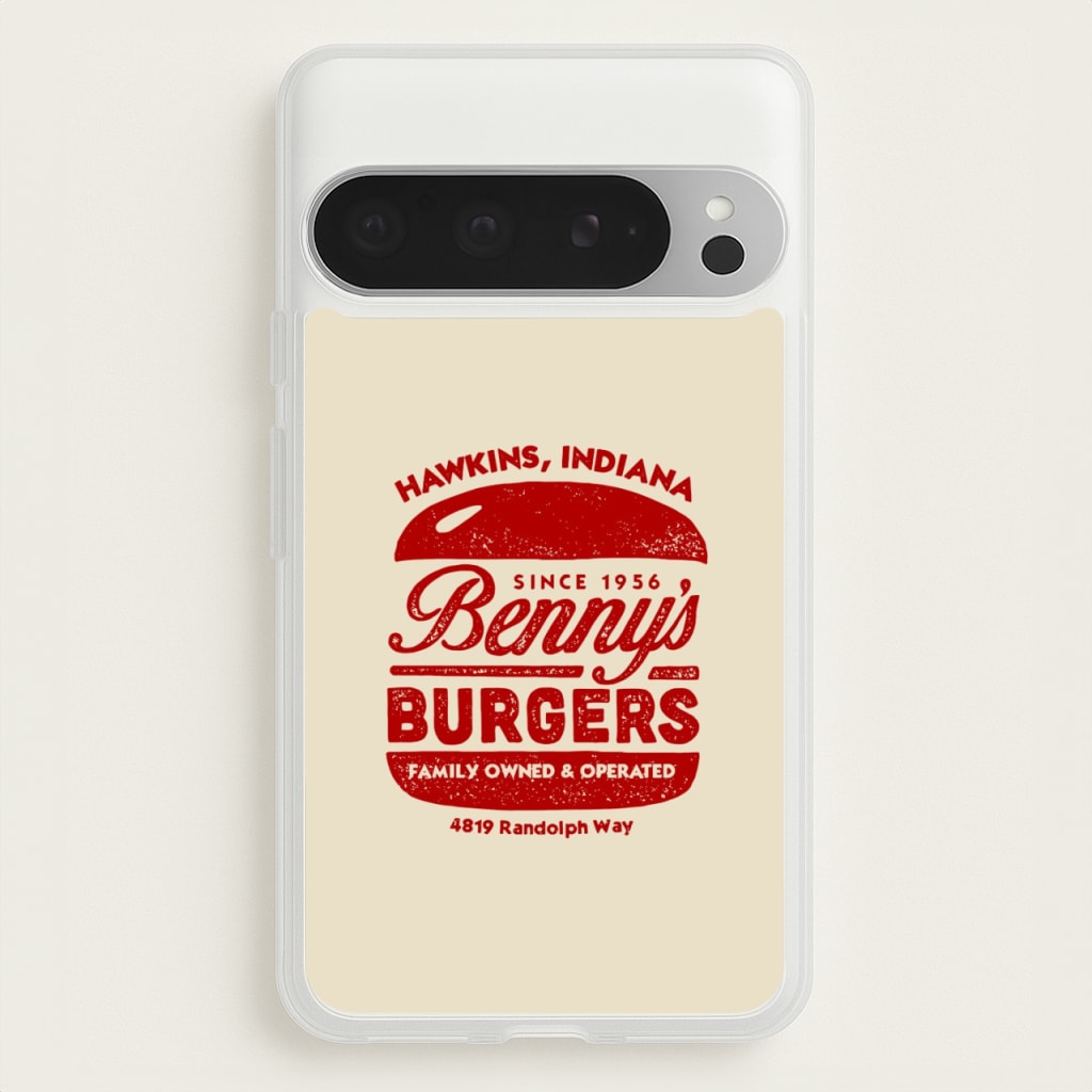 Benny's Burgers - Stranger Things Phone Case for Google Pixel 9 Pro XL
