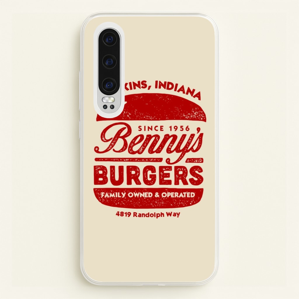 Benny's Burgers - Stranger Things Phone Case for Huawei P30