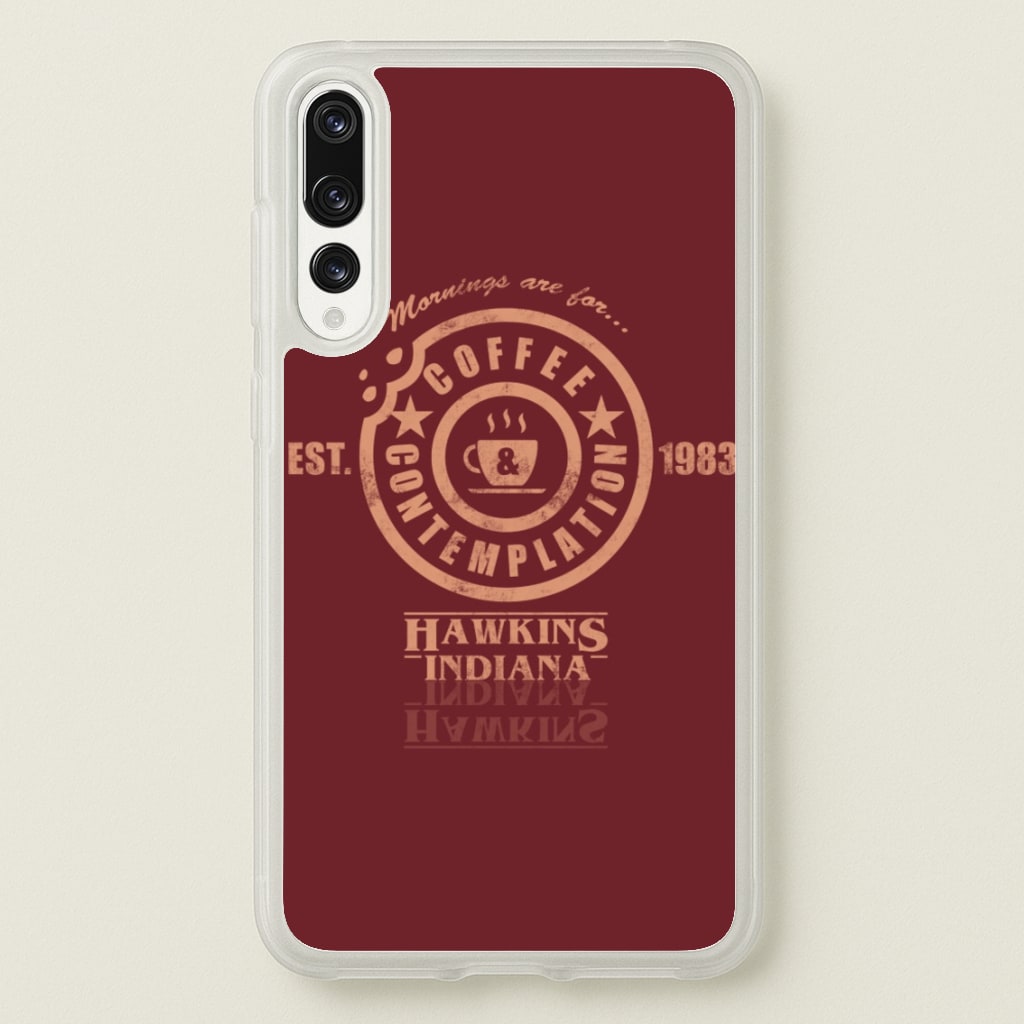 Coffee Contemplation - Stranger Things Phone Case for Huawei P20 Pro