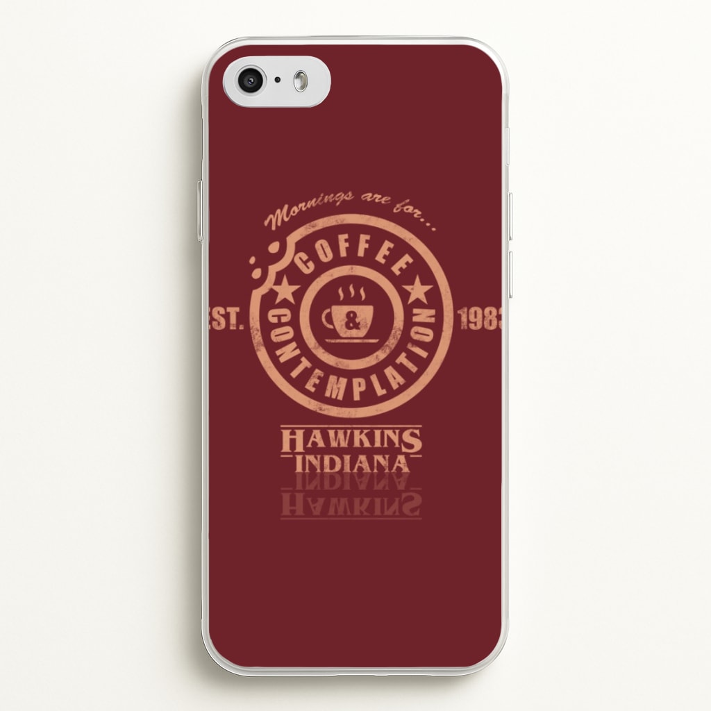 Coffee Contemplation - Stranger Things Phone Case for iPhone 5 / 5s / SE 2016