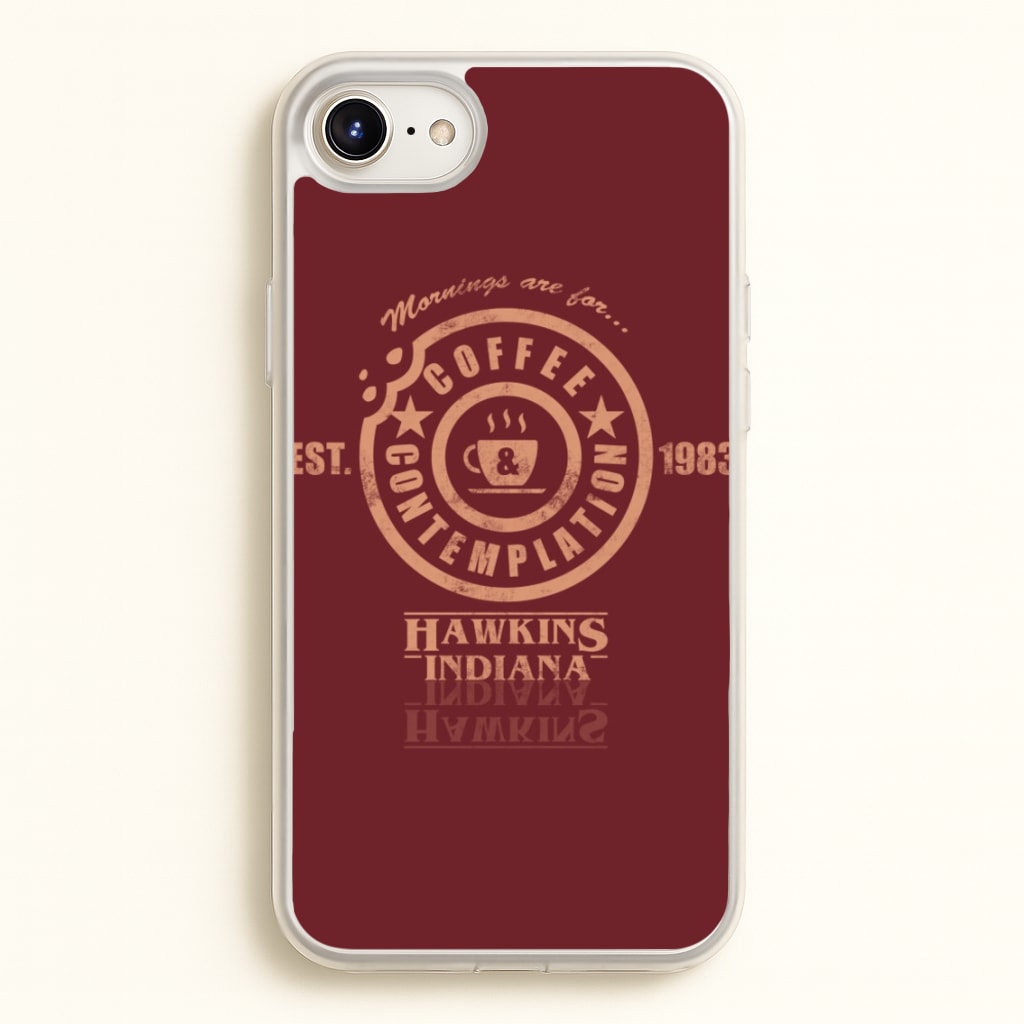 Coffee Contemplation - Stranger Things Phone Case for iPhone 6 Plus / 7 Plus / 8 Plus