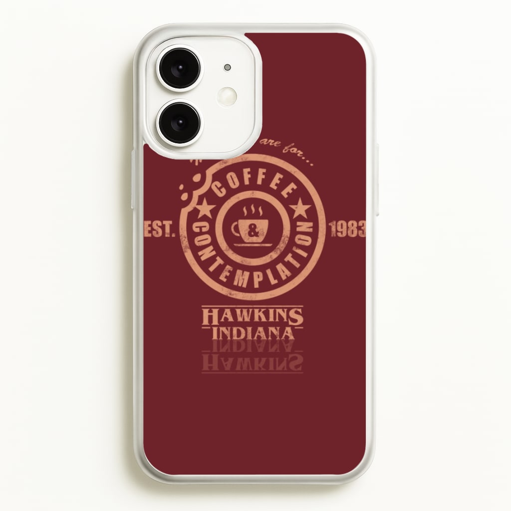 Coffee Contemplation - Stranger Things Phone Case for iPhone 11