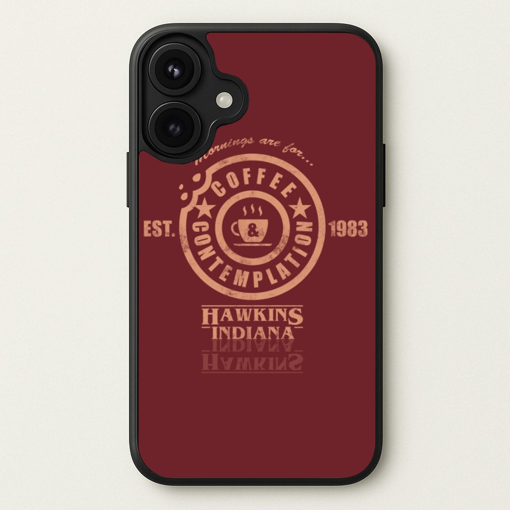 Coffee Contemplation Phone Case for iPhone 17