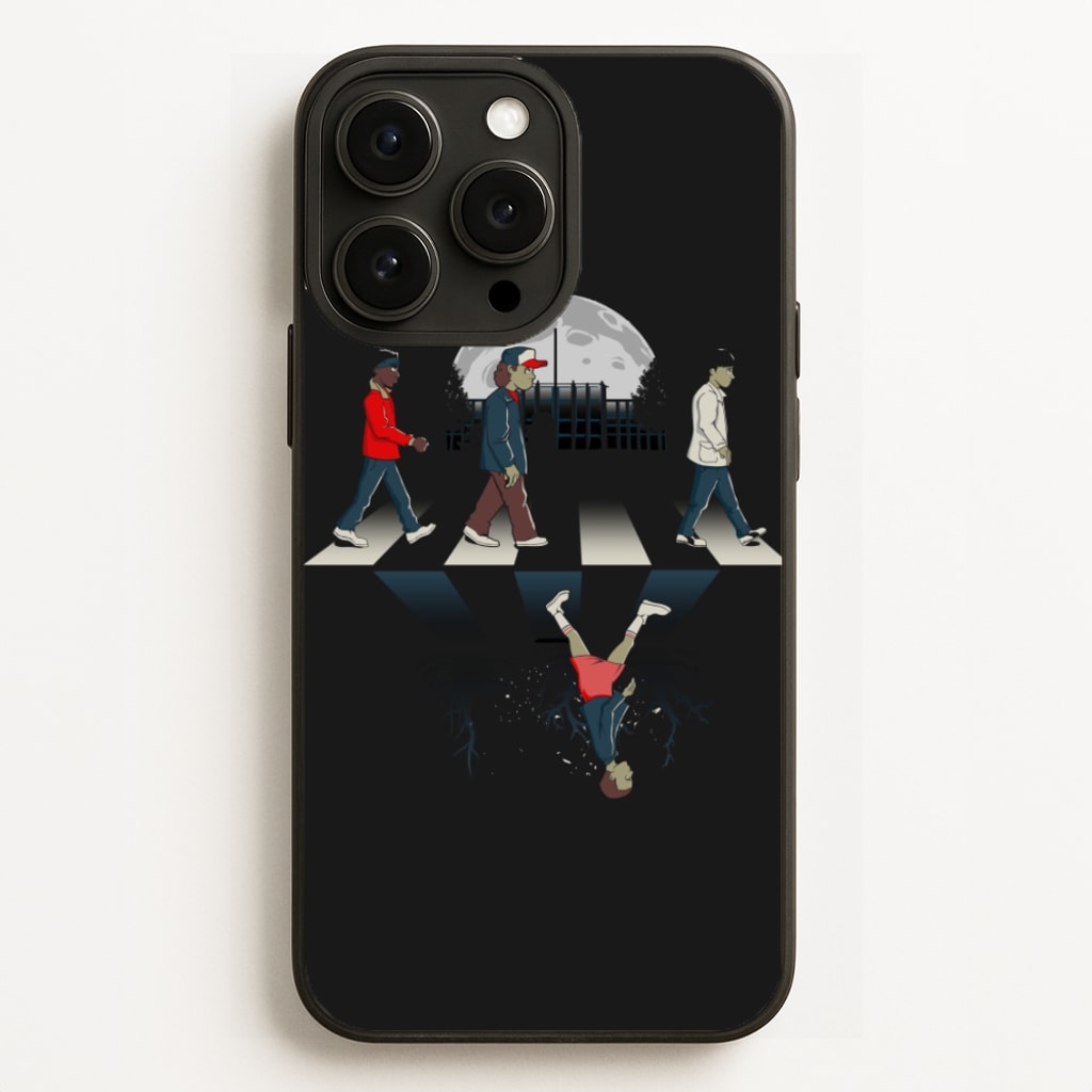 Upside Down Road - Stranger Things Phone Case for iPhone 16 Pro Max
