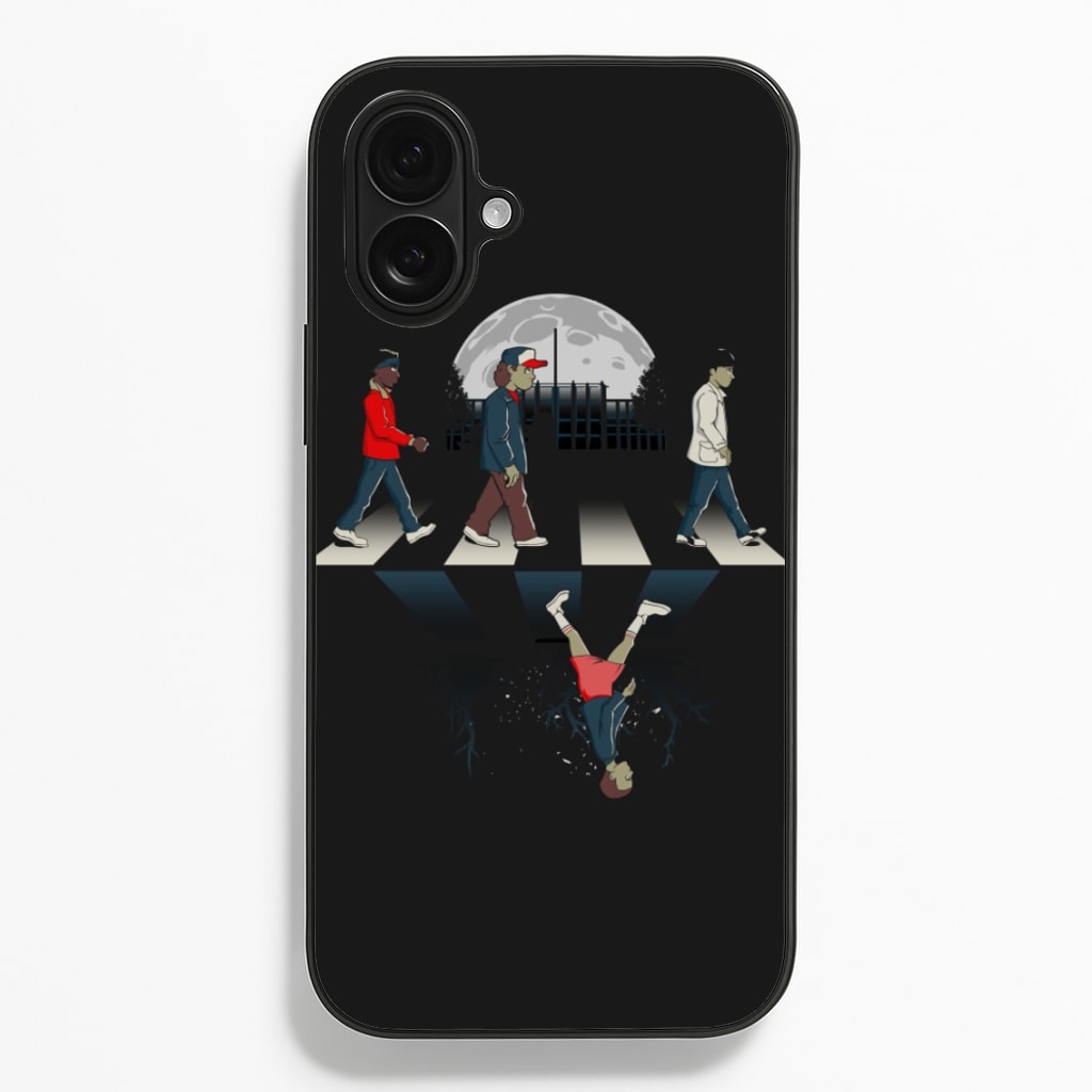 Upside Down Road - Stranger Things Phone Case for iPhone 16 Plus