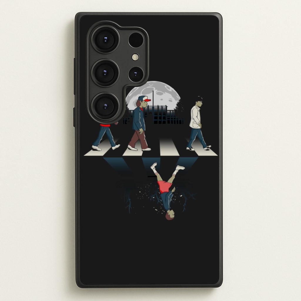 Upside Down Road - Stranger Things Phone Case for Galaxy S25 Ultra