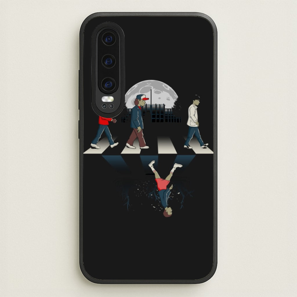 Upside Down Road - Stranger Things Phone Case for Huawei P30