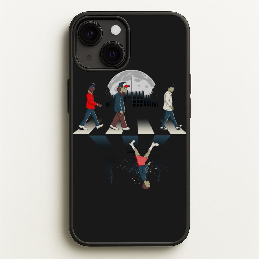 Upside Down Road - Stranger Things Phone Case for iPhone 13 Mini