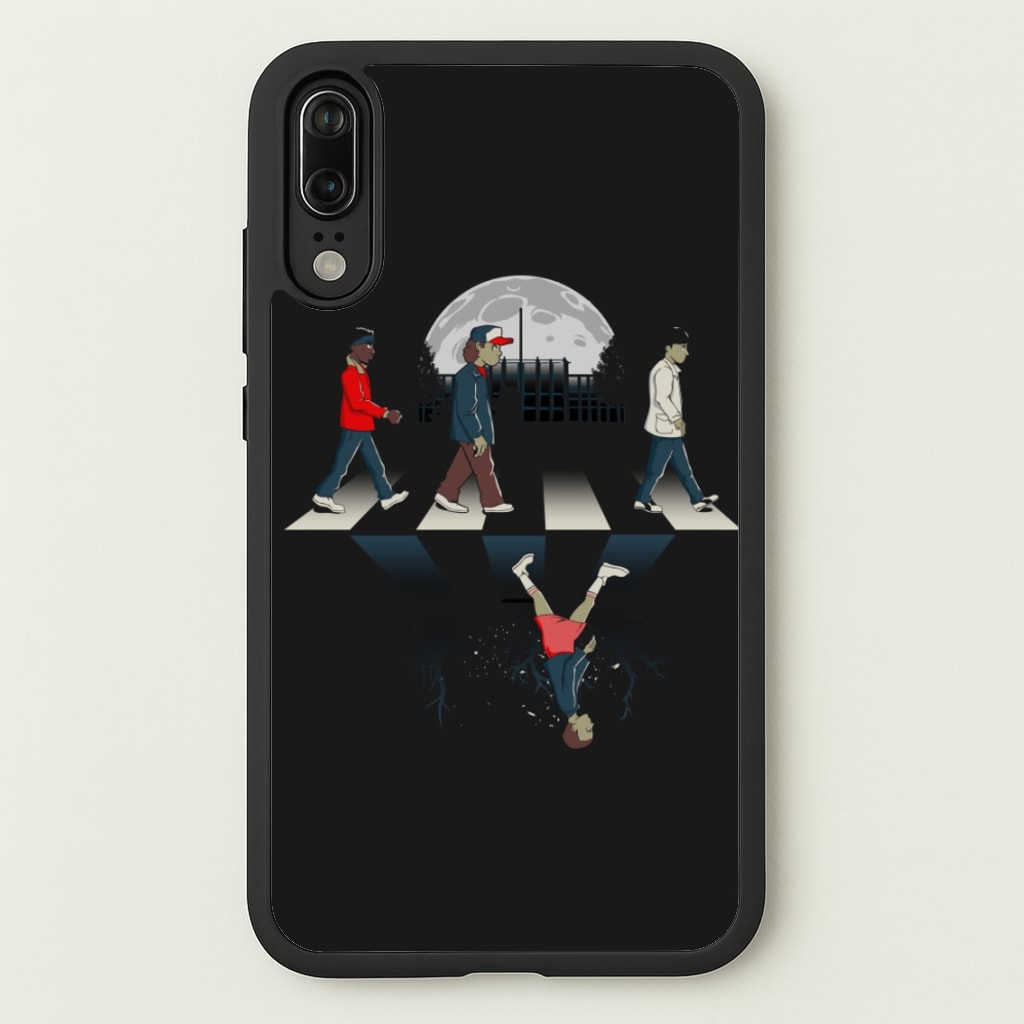 Upside Down Road - Stranger Things Phone Case for Huawei P20