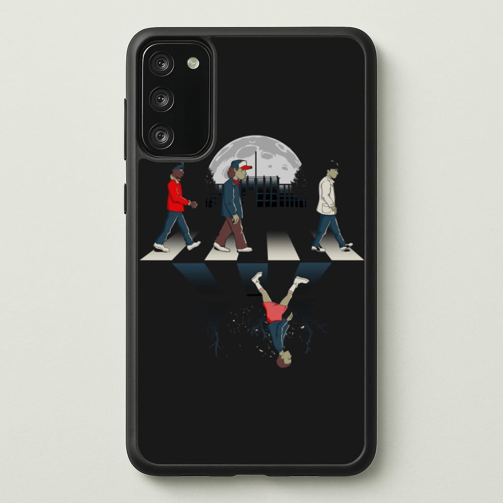 Upside Down Road - Stranger Things Phone Case for Galaxy S20