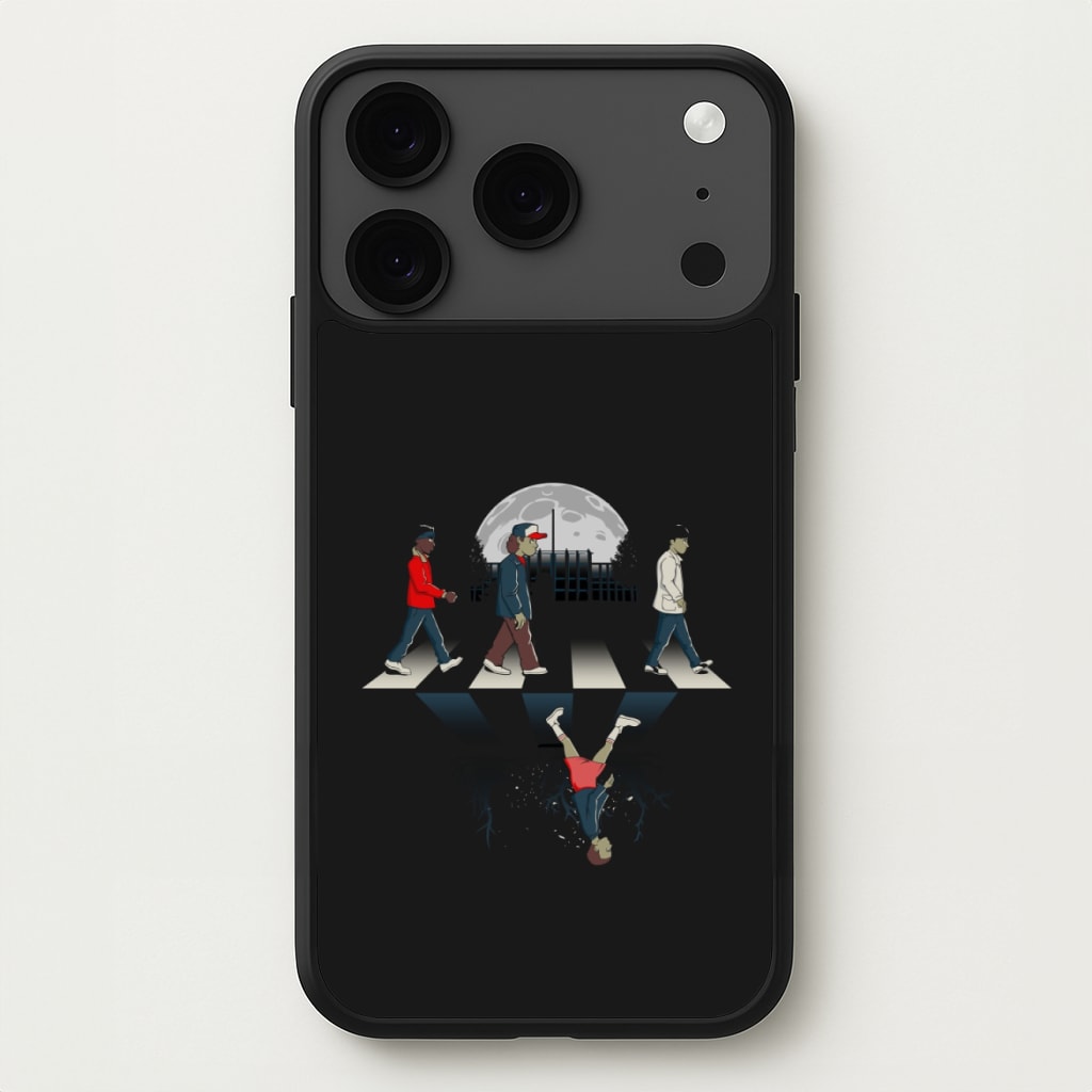 Upside Down Road Phone Case for iPhone 17 Pro Max