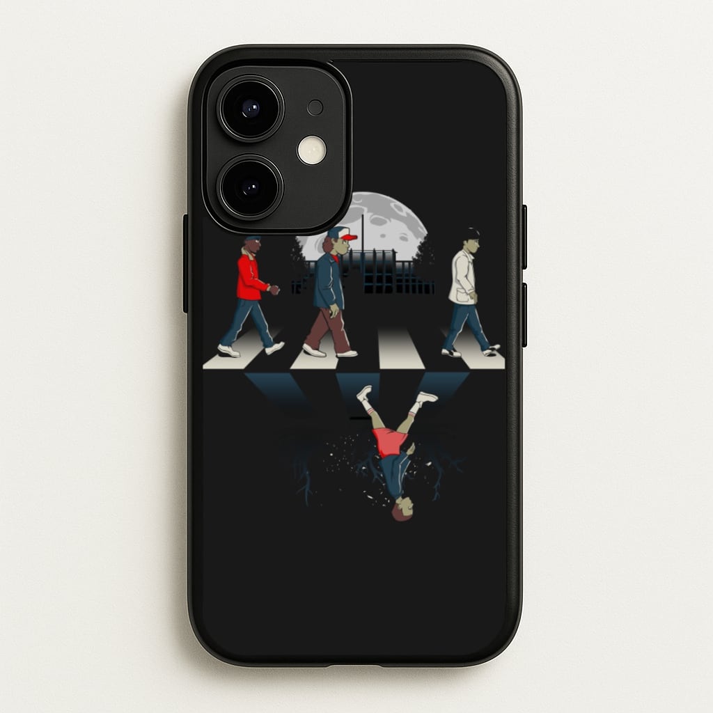 Upside Down Road - Stranger Things Phone Case for iPhone 12 / 12 Pro