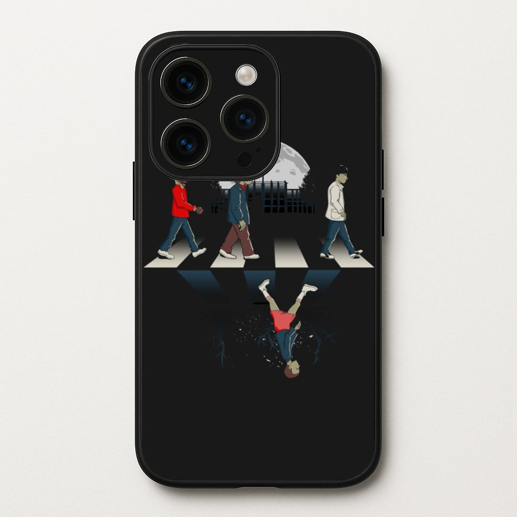 Upside Down Road - Stranger Things Phone Case for iPhone 15 Pro