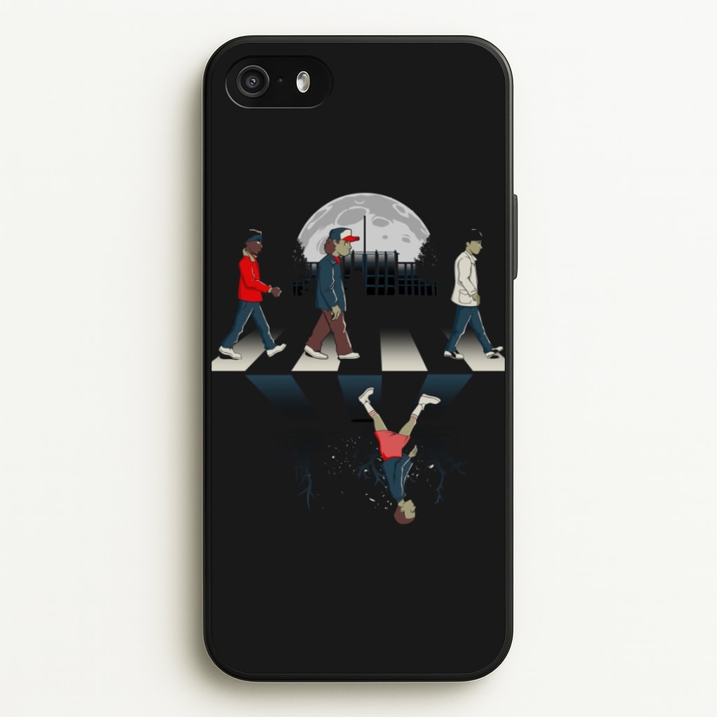 Upside Down Road - Stranger Things Phone Case for iPhone 5 / 5s / SE 2016