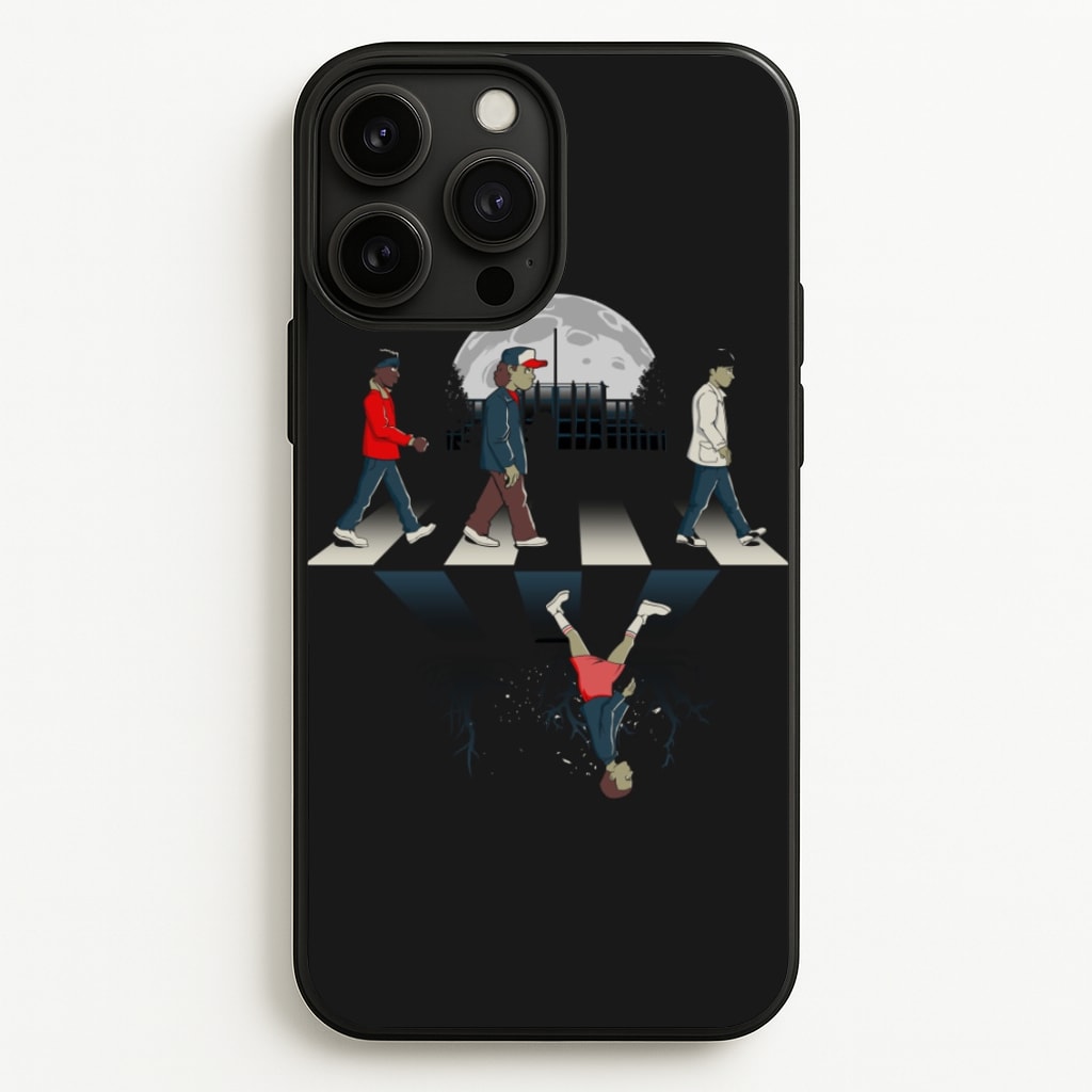 Upside Down Road - Stranger Things Phone Case for iPhone 13 Pro Max