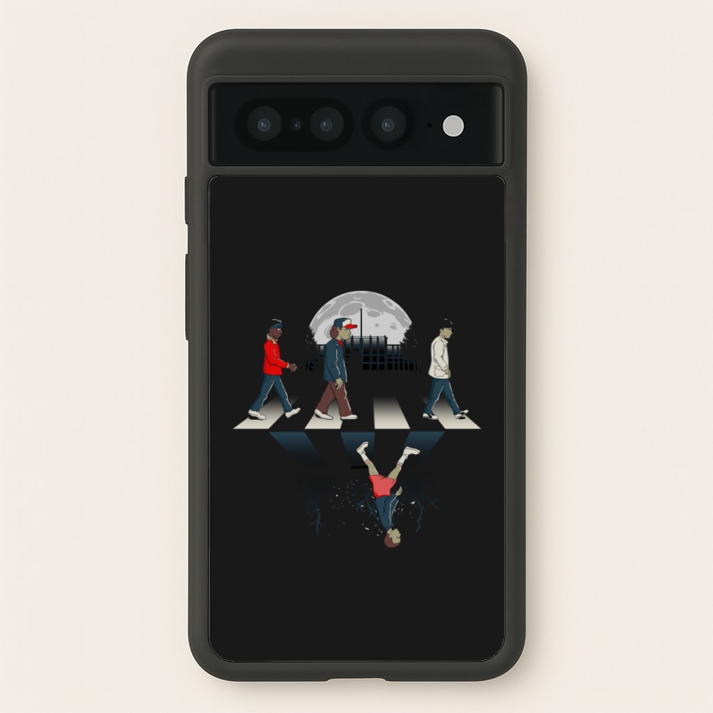 Upside Down Road - Stranger Things Phone Case for Google Pixel 7 Pro