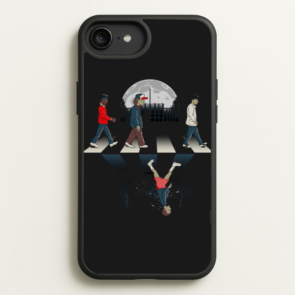 Upside Down Road - Stranger Things Phone Case for iPhone 6 Plus / 7 Plus / 8 Plus