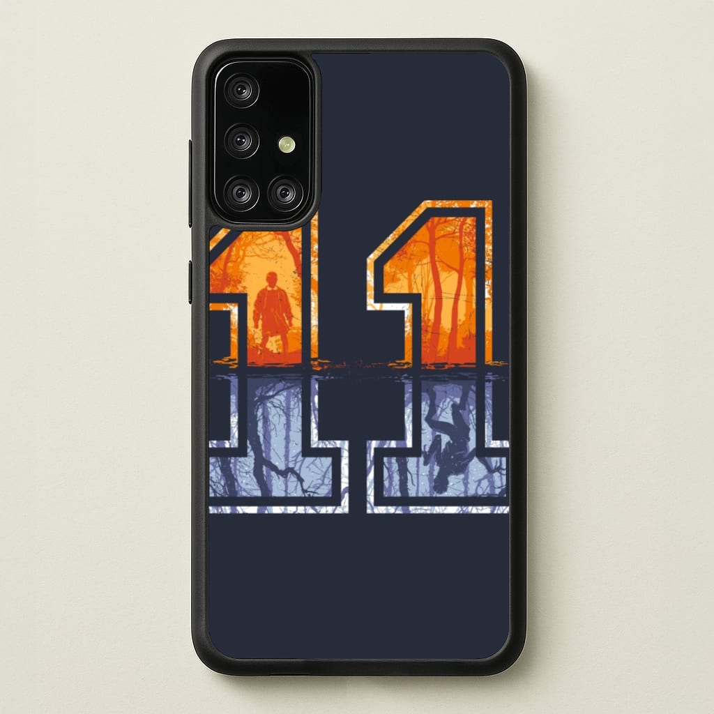 Football Eleven - Stranger Things Phone Case for Galaxy A71