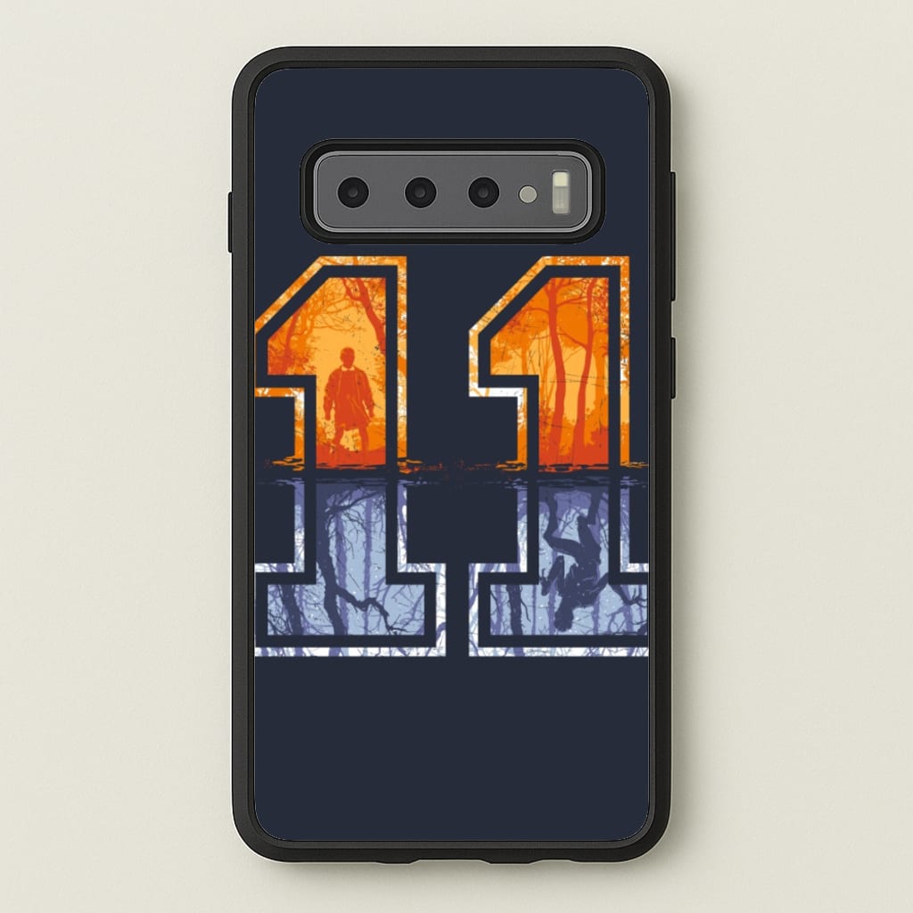 Football Eleven - Stranger Things Phone Case for Galaxy S10 Plus