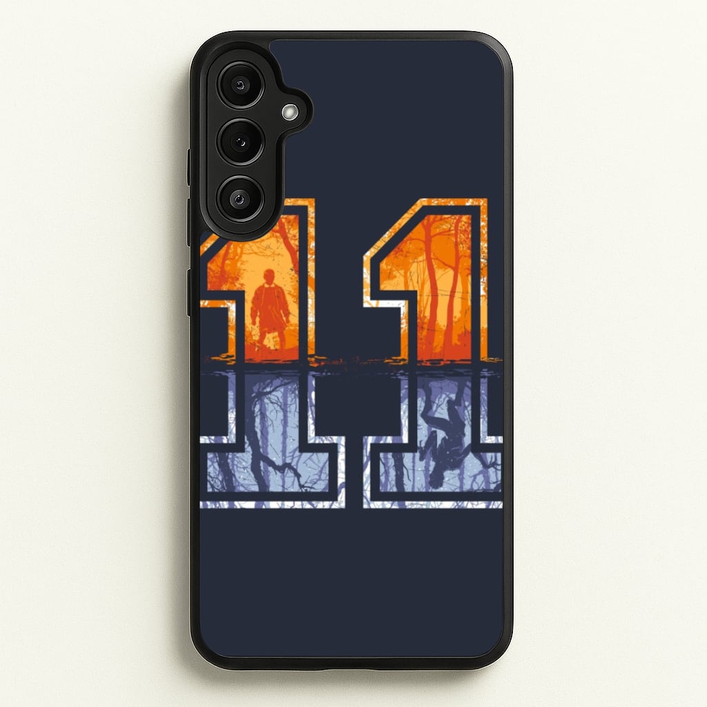 Football Eleven - Stranger Things Phone Case for Galaxy A34