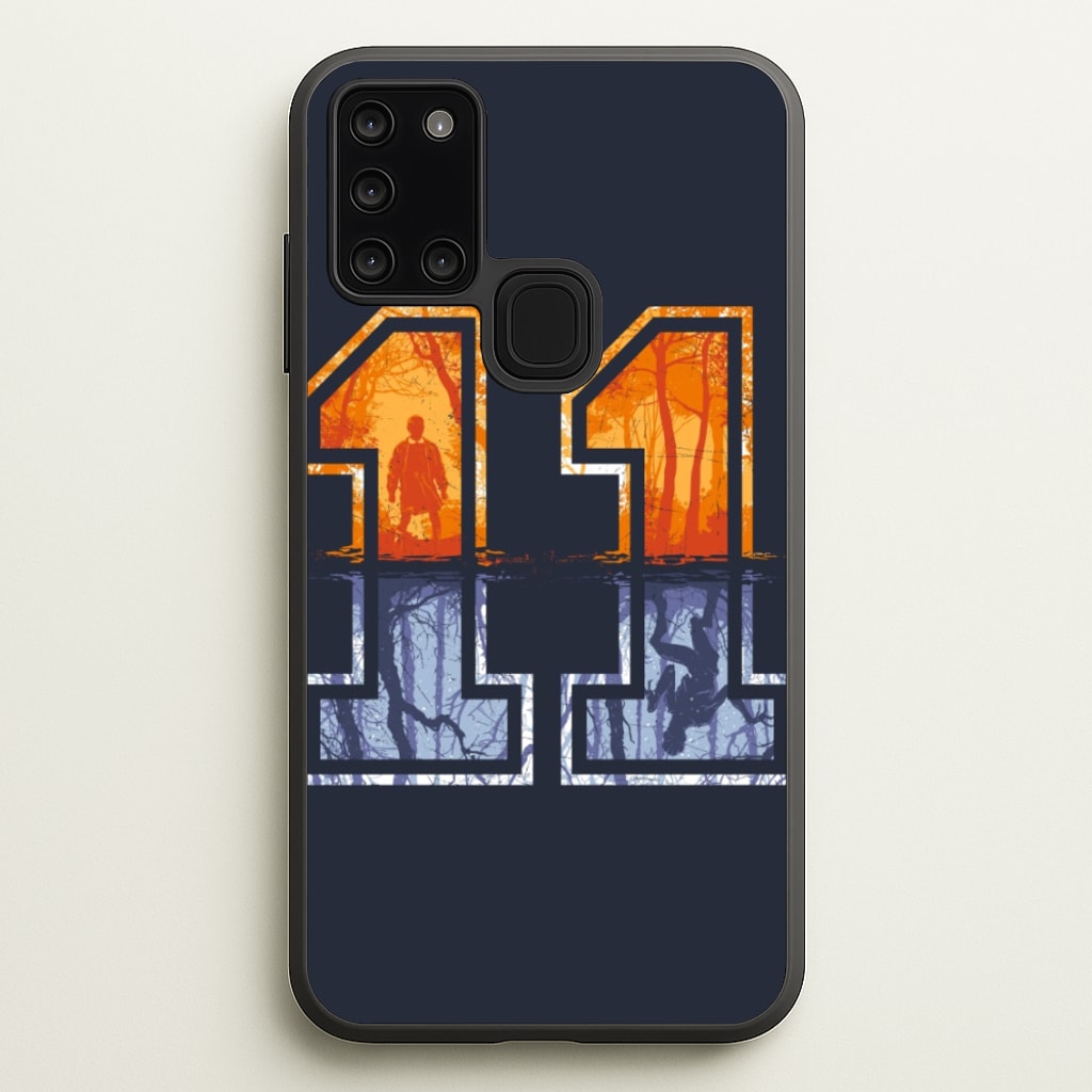 Football Eleven - Stranger Things Phone Case for Galaxy A21s