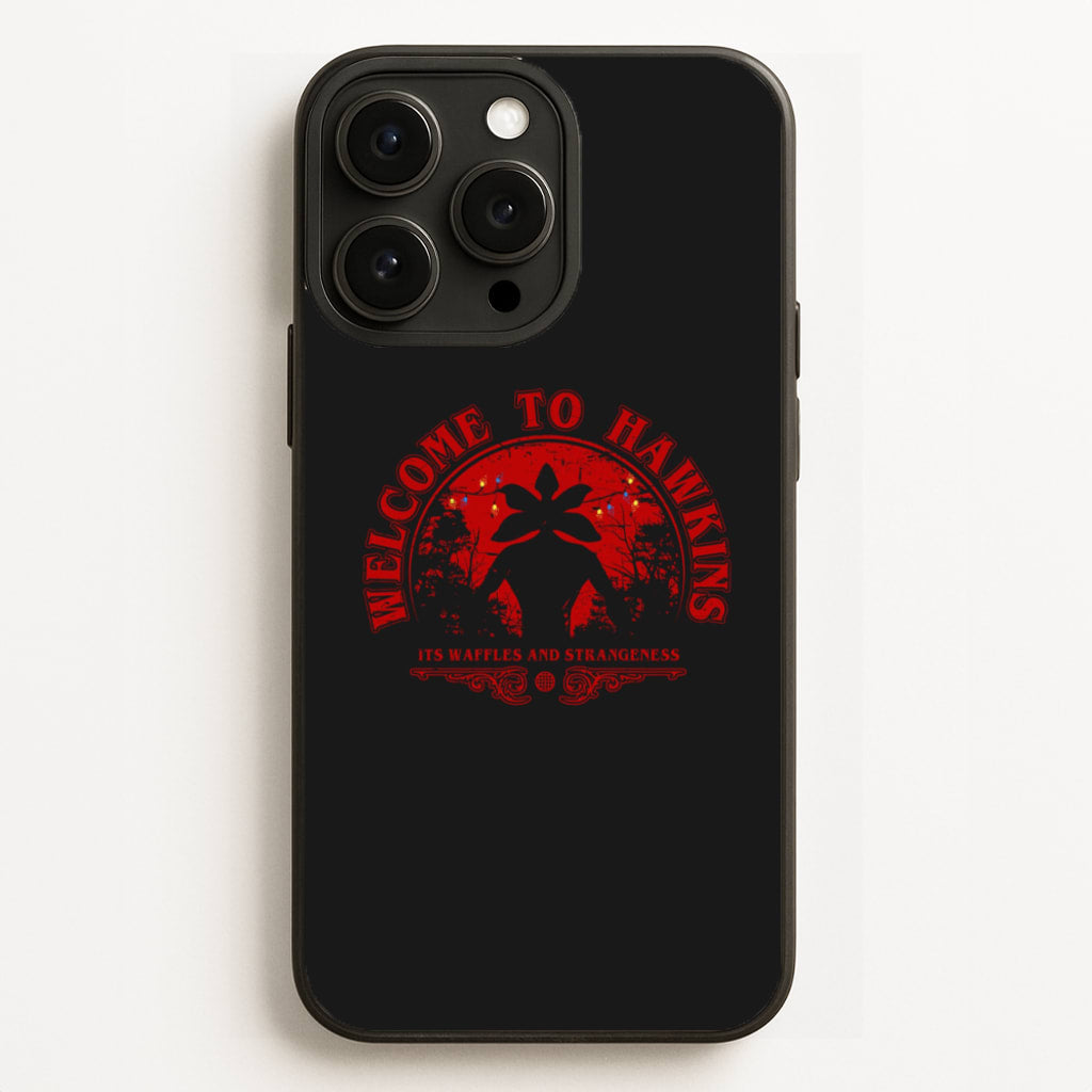 Welcome To Hawkings - Stranger Things Phone Case for iPhone 16 Pro Max