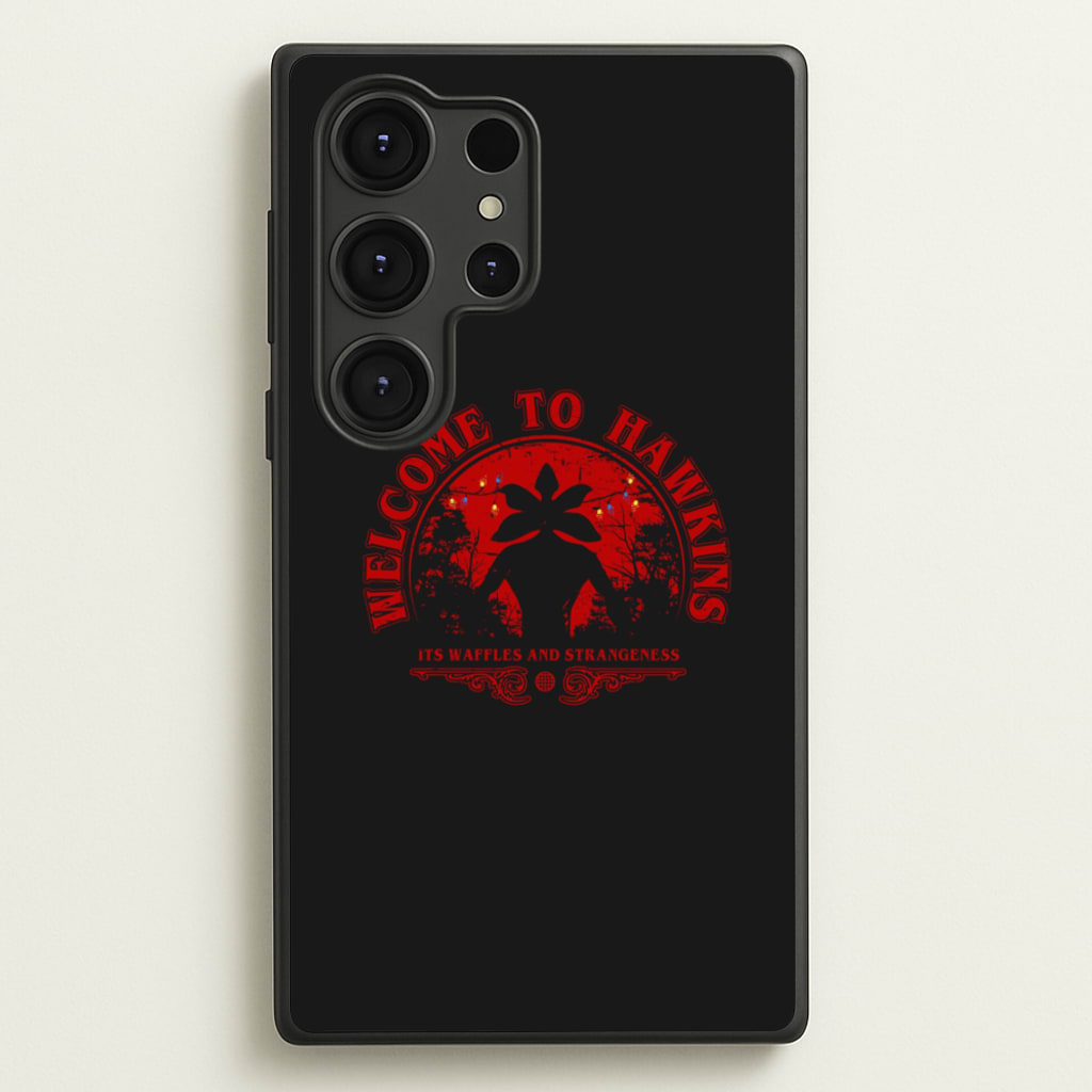 Welcome To Hawkings - Stranger Things Phone Case for Galaxy S25 Ultra
