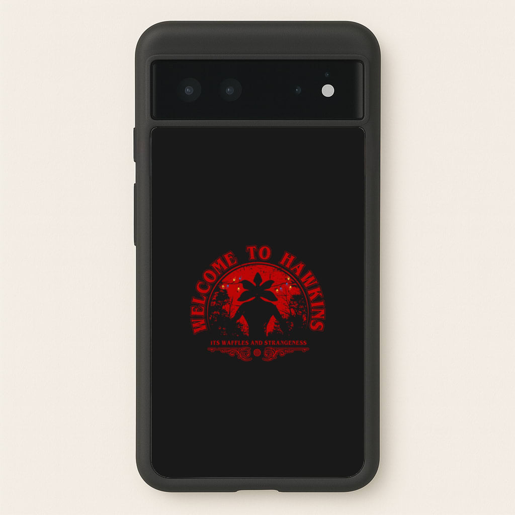 Welcome To Hawkings - Stranger Things Phone Case for Google Pixel 6