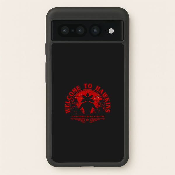 Welcome To Hawkings - Stranger Things Phone Case for Google Pixel 7 Pro